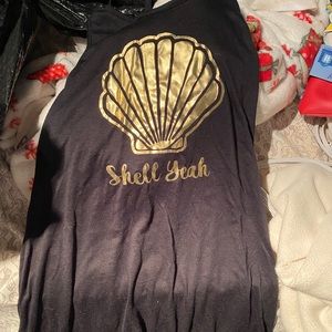 Shell yeah beach cover up